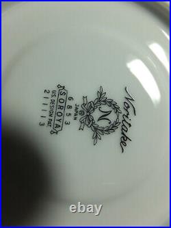 Noritake Dinnerware China Set Replacement SOYORA 6853 Serving for 8- 57 pieces
