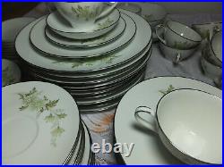 Noritake Dinnerware China Set Replacement SOYORA 6853 Serving for 8- 57 pieces