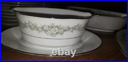 Noritake Donegal Contemporary Fine China Daisy 2179 Made in Japan 12 Pc Set
