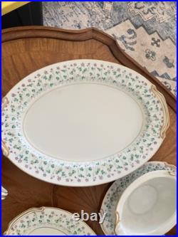 Noritake Dorothea China Large Serving Set Vintage