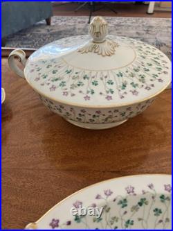 Noritake Dorothea China Large Serving Set Vintage