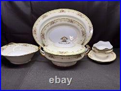 Noritake EXETER Japan #604 6 Piece Serving Set Platters, Gravy, Bowls