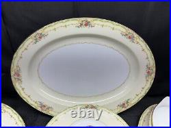 Noritake EXETER Japan #604 6 Piece Serving Set Platters, Gravy, Bowls