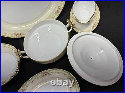 Noritake EXETER Japan #604 6 Piece Serving Set Platters, Gravy, Bowls