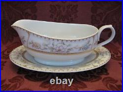 Noritake Effingham China Dinnerware Set for 8 with7 Serving Pcs-63 Pcs-Very Nice