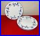 Noritake Elegance In Blue Dinner Plates 10 1/2 Set Of 4