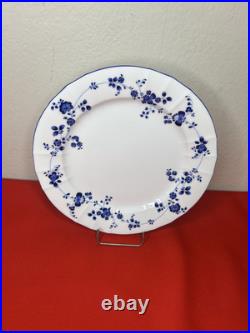 Noritake Elegance In Blue Dinner Plates 10 1/2 Set Of 4