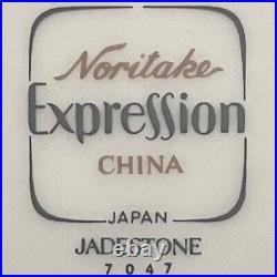 Noritake Expression Jadestone 7047 Dinner Service for 7+ 1964-1983 Japan 43pcs