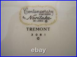 Noritake Expressions Tremont Service for 8 with Serving Pieces 45 Piece Lot