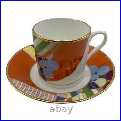 Noritake FRANK LLOYD WRIGHT March Balloons Rectangle Tray and Cup Set