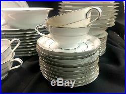 Noritake Fairmont China Dinnerware Set of 59 pieces! Perfect Condition