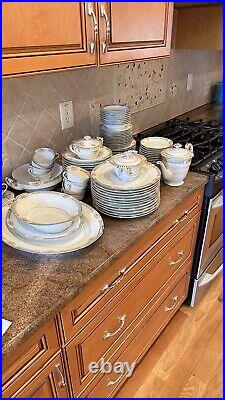 Noritake Fine 1939 China HALIFAX 92pc Complete Dinnerware Estate Set BowlsXtra