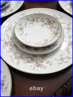 Noritake Fine China Arlene 52 pieces Pattern #5802 Vintage Japanese Tea Set