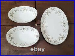 Noritake Fine China Arlene 52 pieces Pattern #5802 Vintage Japanese Tea Set