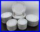 Noritake Fine China Fairmont #6102 60pc Dinnerware Set for 12 Plates, Bowls