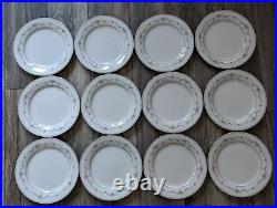 Noritake Fine China Fairmont #6102 60pc Dinnerware Set for 12 Plates, Bowls