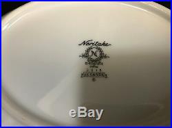 Noritake Fine China VERANDA #3015 2 Piece Serving Set Platter & Bowl