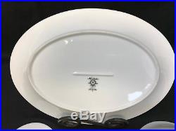 Noritake Fine China VERANDA #3015 4 Piece Serving Set Platter, Bowl ++