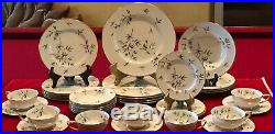 Noritake Fine China Vintage CHO-CHO-SAN #6936 Dinnerware Set 37 Pieces EUC