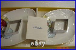 Noritake Frank Lloyd Wright Imperial Diamond Bone China Pair Set Plate Hotel 8