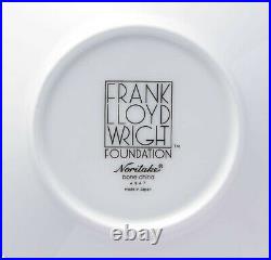 Noritake Frank Lloyd Wright March Balloons Pair of 15cm square plates From Japan