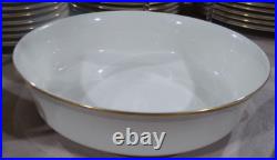 Noritake GOLDEN COVE Fine China Dinnerware Set service for 8 + serving (45pcs)