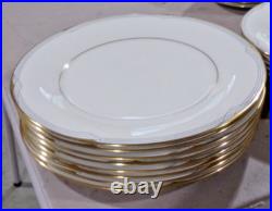 Noritake GOLDEN COVE Fine China Dinnerware Set service for 8 + serving (45pcs)