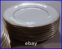 Noritake GOLDEN COVE Fine China Dinnerware Set service for 8 + serving (45pcs)