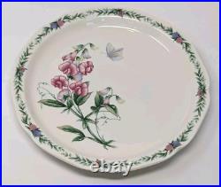 Noritake Gala Cuisine Conservatory 7915 Floral 10 3/4 Dinner Plates Set of 7