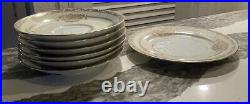 Noritake Gold Encrusted Japan 5481 Bancroft China Full Dinning Set 86 Pieces