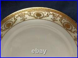 Noritake Gold Regalia White Fine China Accent Plates Luncheon Antique Set Of 6