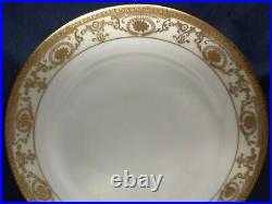 Noritake Gold Regalia White Fine China Accent Plates Luncheon Antique Set Of 6