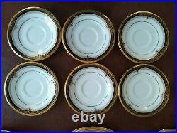 Noritake Gold & Sable China 6 5-piece Place Settings 30 Pieces Total