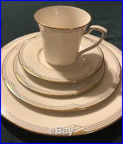 Noritake Golden Cove China 67 pieces including 12 full place settings