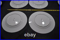 Noritake Golden Cove China Plates, 3 Piece Service for 4, Pattern 7719, Vintage