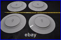 Noritake Golden Cove China Plates, 3 Piece Service for 4, Pattern 7719, Vintage