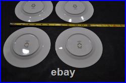 Noritake Golden Cove China Plates, 3 Piece Service for 4, Pattern 7719, Vintage