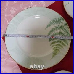 Noritake Grand Vert Moegino Plate 18cm Cup Saucer Dinner Plate Soup Plate 10 Set
