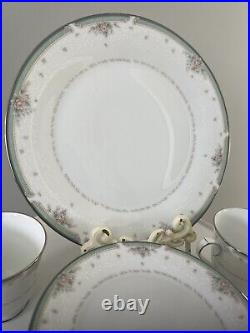 Noritake Greenbrier 53 Pc Set Service For 10 Dinner Salad Bread Plates 4101