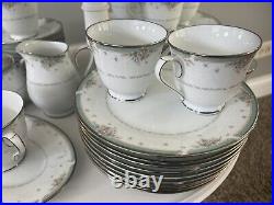 Noritake Greenbrier 53 Pc Set Service For 10 Dinner Salad Bread Plates 4101