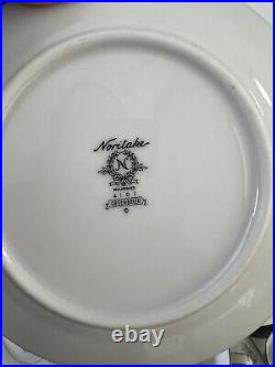Noritake Greenbrier 53 Pc Set Service For 10 Dinner Salad Bread Plates 4101