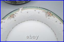 Noritake Greenbrier Dinner Plate Set of 12 10 5/8 FREE USA SHIPPING
