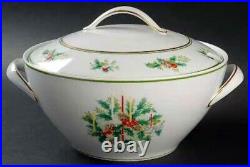 Noritake HOLLY 2228 Stunning Vintage Retired Christmas Pattern NEW To MINT WOW
