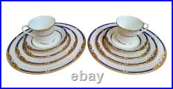 Noritake HYANNIS PORT Place Setting D/S/B/Cup/Saucer2 Sets (10PC) Brand New