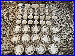 Noritake Halifax Fine China 14 Person Place Setting, 91 Pieces! Great Condition