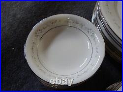 Noritake Heather ivory China 46 pieces 8 setting of 5 pieces plus serving pieces