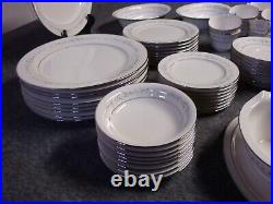 Noritake Heather ivory China 46 pieces 8 setting of 5 pieces plus serving pieces