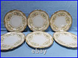 Noritake Hertha Porcelain Dessert Set + Serving Bowl 1933