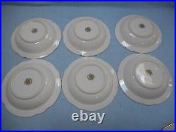 Noritake Hertha Porcelain Dessert Set + Serving Bowl 1933