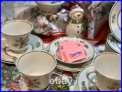 Noritake Holly 2228 Coffee Pot & Service For 8 withDessert Plates / 31 Piece Set